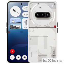 Смартфон Nothing Phone (3a) 6.77 12/256ГБ, 2SIM, 5000мА год, білий (920021W)