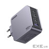 Зарядний пристрій Ugreen 4xUSB 160W (3xUSB-C + USB-A) Gan Nexode Pro X763 (25877)