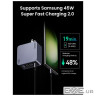 Зарядний пристрій Ugreen 4xUSB 160W (3xUSB-C + USB-A) Gan Nexode Pro X763 (25877)