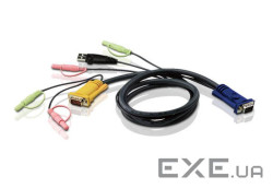 5.0 м. Кабель / шнур, USB (клавіатура + миша) + монітор + 2 х Audio (звук, мікрофон) => SPHDB (2L-5305U)