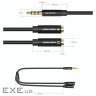 Спліттер VENTION 3.5mm One for Two Stereo Splitter Cable mini-jack 3.5мм - 2 x mini-jack 3.5 (BBVBY)