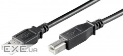 Кабель принтера Gutbay USB2.0 A-B M/M 3.0m,AWG24+28 2xShielded D=3.4mm Cu (78.01.2880-1)