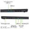 Ноутбук Acer Nitro V 16 ANV16-42 (NH.U1KEU.008)