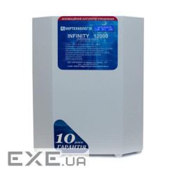Стабілізатор напруги теристорні INFINITY 12 (12000Вт) 220В, стабілізація 115-285, 16 (INFINITY12000) 115-285, 16 (INFINI
