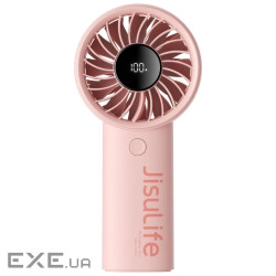 Вентилятор Jisulife Handheld Fan Life 4 (3600mAh) Pink