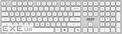 Комплект клавіатура та миша MSI FORGE K210 W COMBO WHITE UA, Wireless (S11-43UA305-Y92)