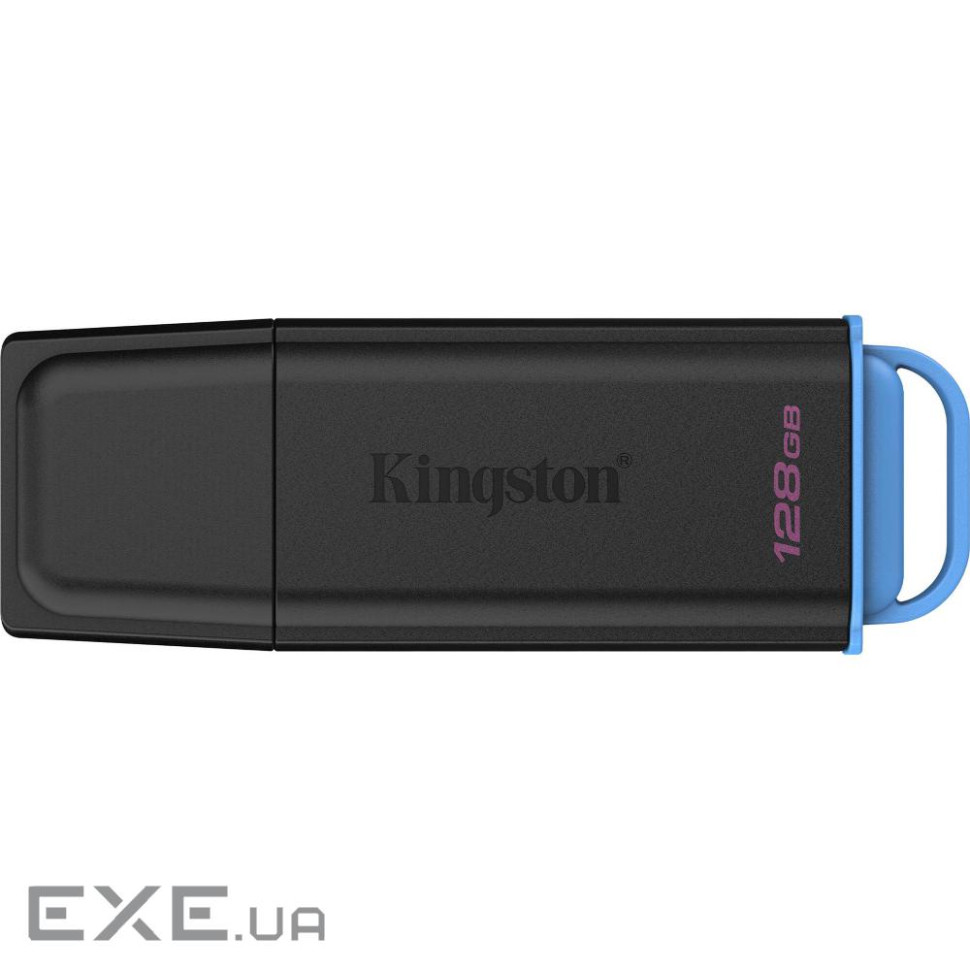 128GB Portable USB 3.2 Gen 1 DataTraveler Exodia Black/Blue (DTXG2/128GB)