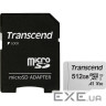 Карта пам'яті Transcend 512GB microSDXC Class 10 U3 (TS512GUSD300S-A)