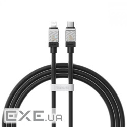 Дата кабель USB-C to Lightning 2.0m CoolPlay Fast Charging 20W black Baseus (CAKW000101)