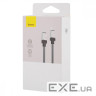 Дата кабель USB-C to Lightning 2.0m CoolPlay Fast Charging 20W black Baseus (CAKW000101)
