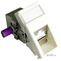 Модуль 22,5x45 STP 1xRJ45 Cat6A, кут., білий MLG-00035-02 MOLEX