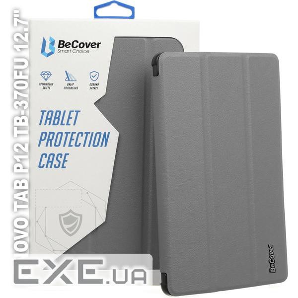 Чохол до планшета BeCover Smart Case Lenovo Tab P12 TB-370FU 12.7" Gray (710059)