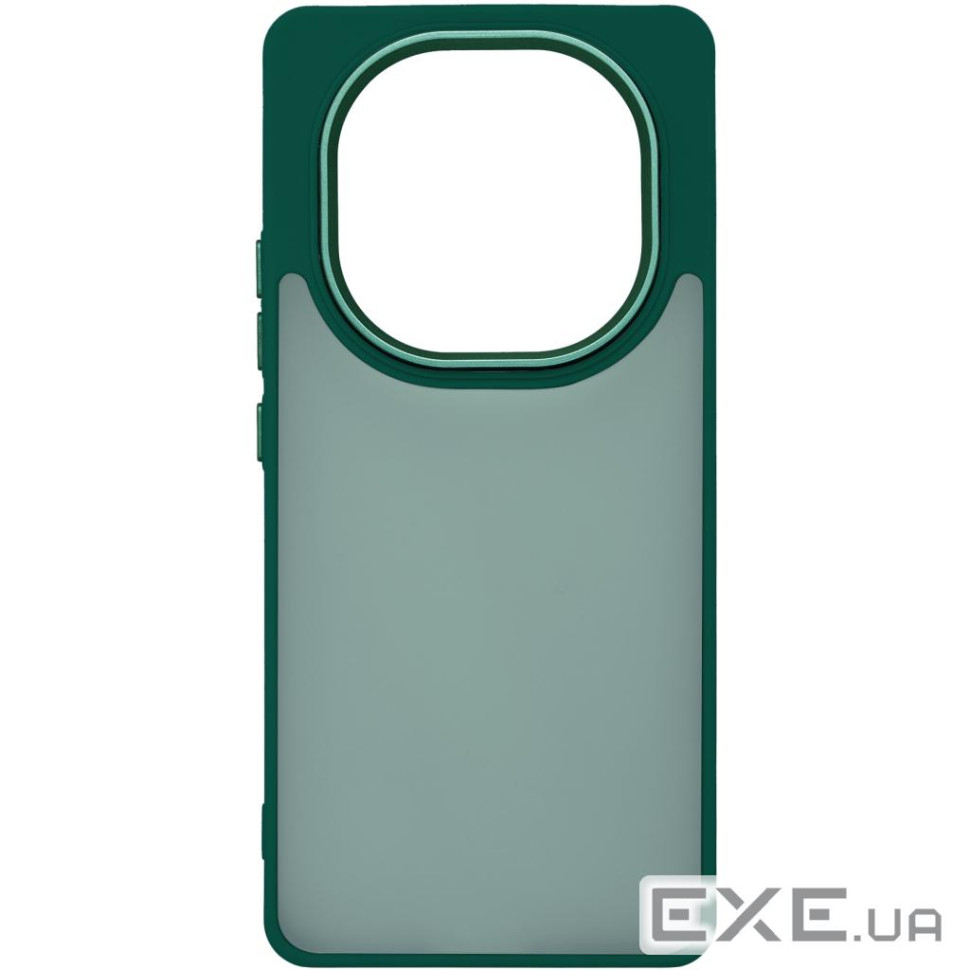 Чохол до мобільного телефона Armorstandart Frame Xiaomi Redmi Note 14 Pro 4G Dark Green (ARM79871)