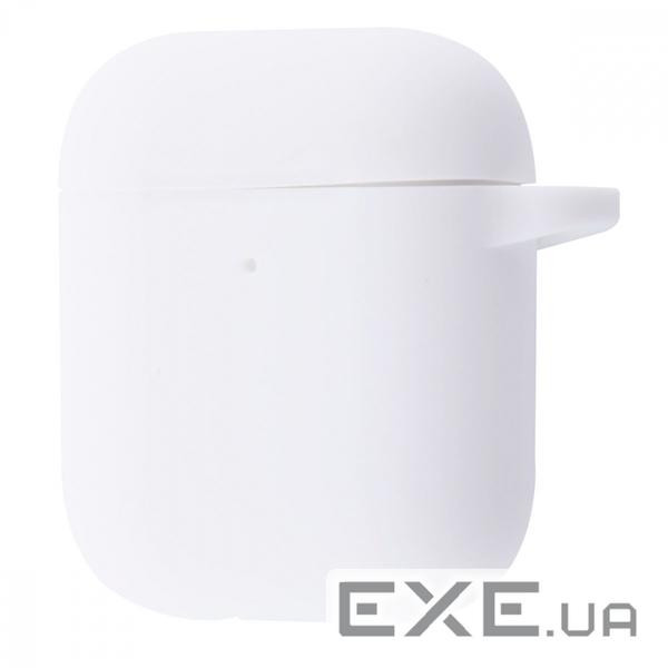 Чохол Silicone Case New for AirPods 1/2 white (27186 white)