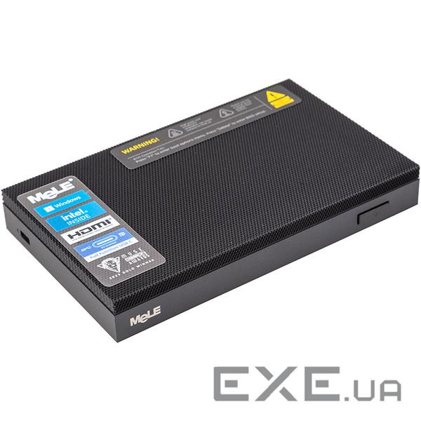 Безвентиляторный мини компьютер MeLe QUIETER4, N100, 8 GB, 128 GB / VESA (HS082628)