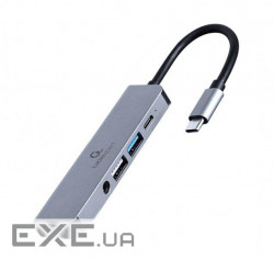Док-станція Cablexpert USB-C 5-в -1 (A-CM-COMBO5-02)