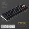 Клавіатура Ducky One 3 Mini Cherry MX Brown RGB Black UA (DKON2161ST-BUAPXCLAWSC1) Ducky One 3 Mini Cherry MX Brown RGB