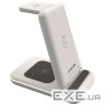 Зарядний пристрій Canyon WS-304 Foldable 3in1 Wireless charger Cosmic Latte (CNS-WCS304CL)