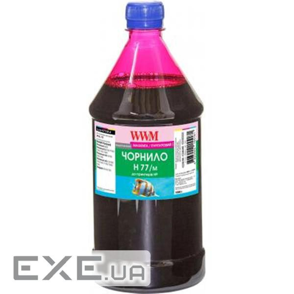 Чорнило WWM HP №177/85 1000г Magenta (H77/M-4)
