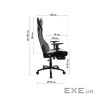 Крісло ігрове GT Racer X-5108 Black