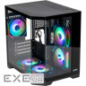 Корпус QUBE Crystal ARGB Black (CRYSTAL_GBNU3)