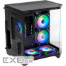 Корпус QUBE Crystal ARGB Black (CRYSTAL_GBNU3)