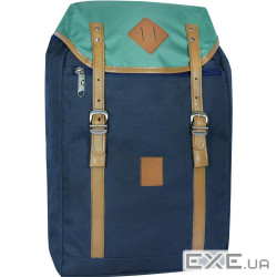 Рюкзак для ноутбука Bagland Successful 17L 225 Blue/green 0050466 (63751133)