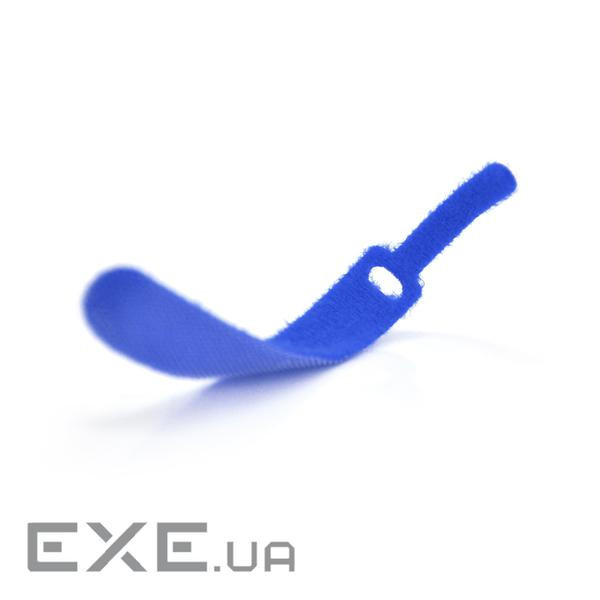 Стяжки на липучці 12*110мм, сині, ціна за штуку (01620) (01620)