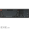 Клавіатура дротова Keychron V6 8K Keychron Super Red Switch Black RGB (V6W-D1-UA)