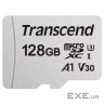 Карта пам'яті TRANSCEND microSDXC 300S 128GB UHS-I U3 V30 A1 Class 10 + SD-adapter (TS128GUSD300S-A)