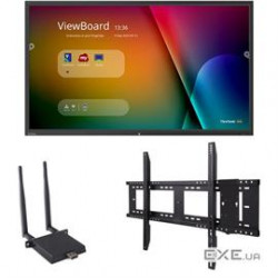 ViewSonic Monitor IFP9850-E1 98"IFP Bundle with IFP9850 LB-WIFI-001 and WMK-047-2 Retail