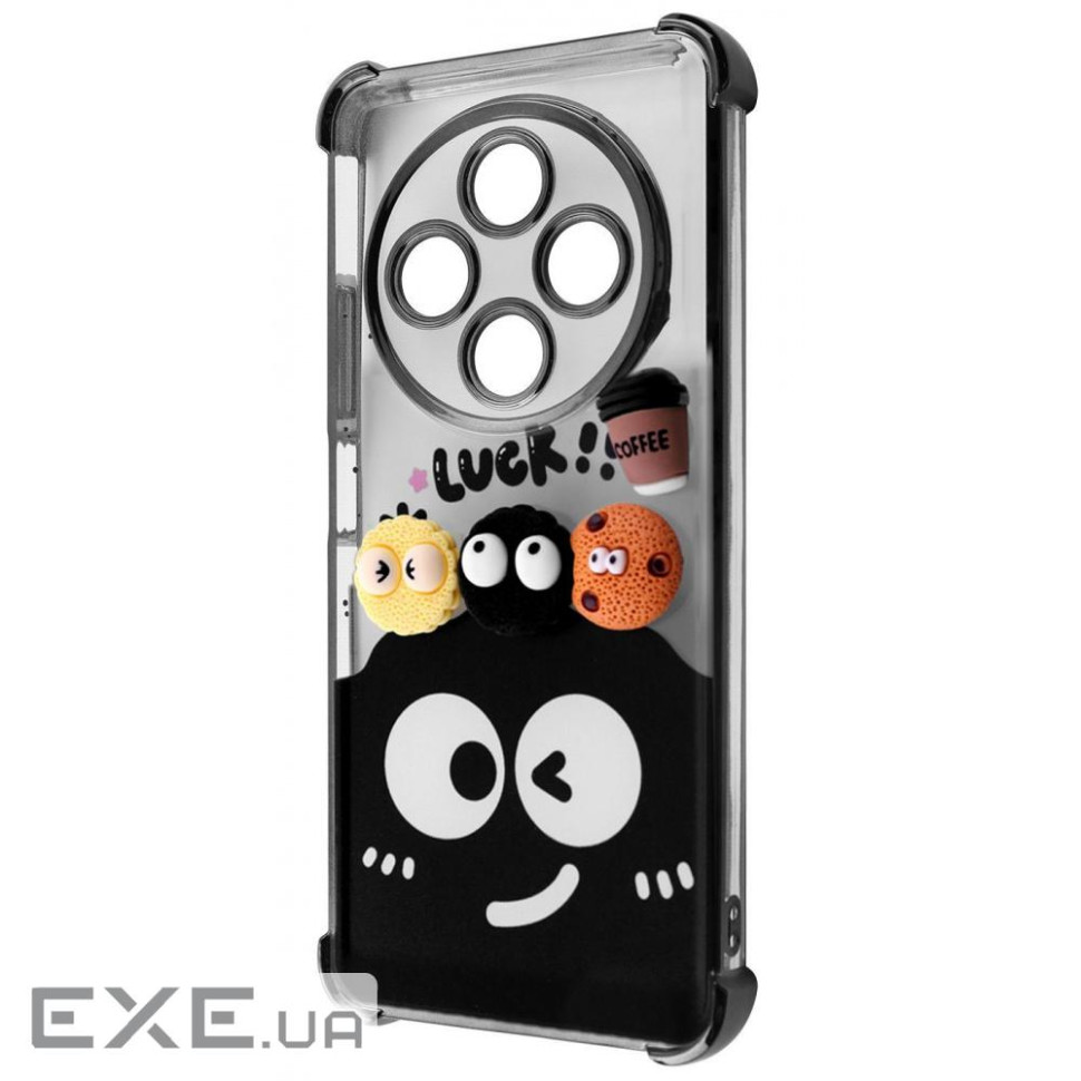 Чехол WAVE Winkie Xiaomi Redmi 14C 4G/Poco C75 4G/Redmi A4 black/splash (64442 black/splash)