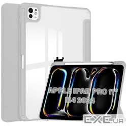 Чeхол-книжка BeCover Soft Edge TPU с креплением Apple Pencil для Apple iPad Pro 11" M4 2024 (711715)