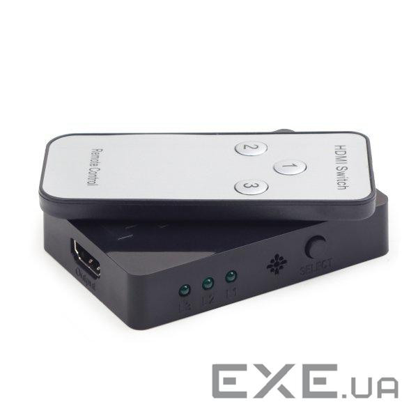 Комутатор відео Cablexpert HDMI v. 1.4 (3 вх, 1 вых) (DSW-HDMI-34)