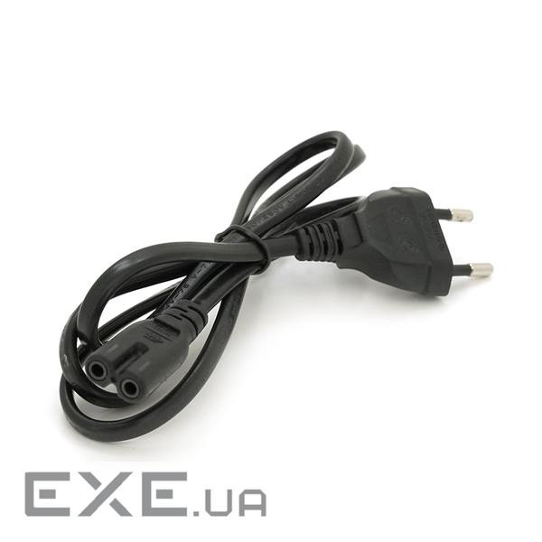 Кабель живлення 1.0m, 0.5mm, PC-184/2 CEE7/16-C7 2 pin (для (PC- (PC-184 / 2 CEE7 / 16-C7-CCA12 1м)