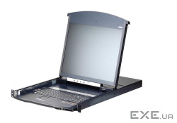 1L/1R 16p C5 D.Rail LCD KVM over IP SW (KL1116VN-AXA-RG)