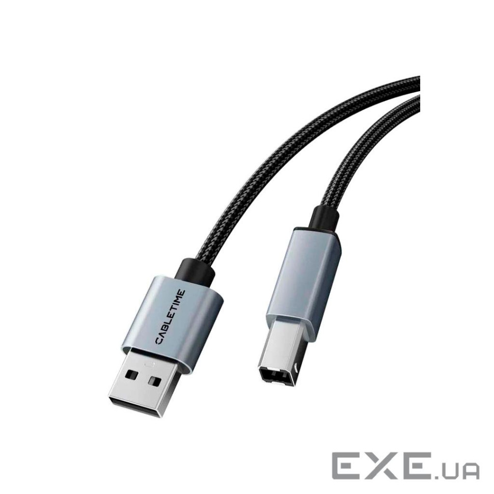 Кабель для принтера USB 2.0 AM/BM 2.0m Cabletime (CA915217)