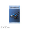 Дата кабель USB 2.0 AM/AF 0.5m black Vention (CBIBD)