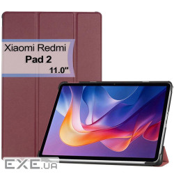 Чохол до планшета BeCover Smart Xiaomi Redmi Pad 2 11.0" Red Wine (713644)