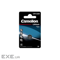 Батарейка CR 1220 Lithium * 1 Camelion (CR1220-BP1)