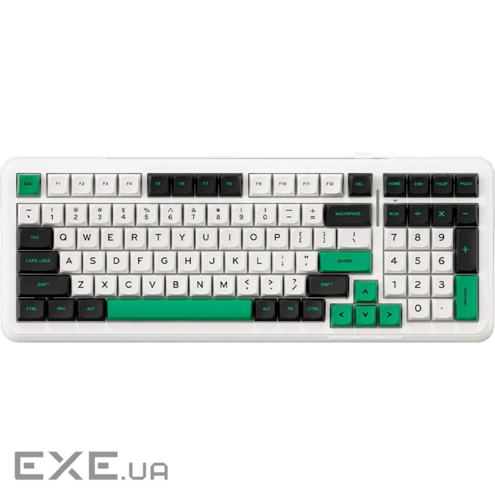 Клавиатура беспроводная MCHOSE K99 Green (K99-2A)