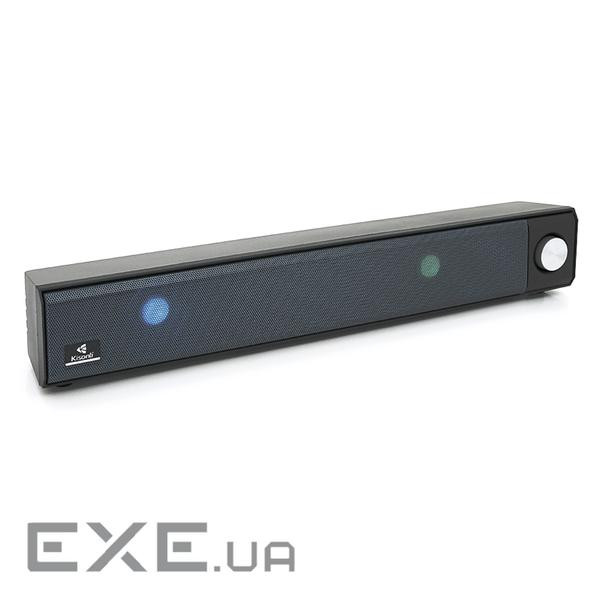 Колонка Kisonli LED-909 Bluetooth 5.0, 2х 5W, 1200mAh, USB / TF / BT / FM / AUX, DC: 5V / 1A, Gray, B
