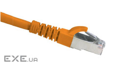 Патч-корд OK-net Кат.6a U / FTP 26AWG LZ0H Помаранчевий 0,5м (OK-PC9081-O-LSZH)
