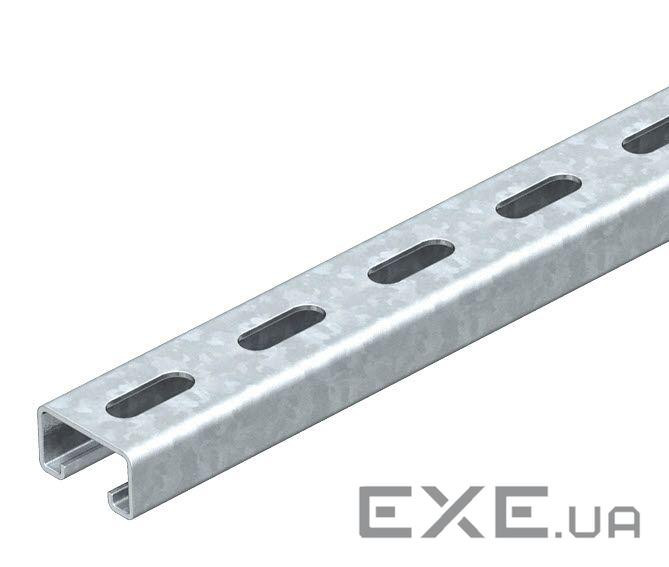 Профільна рейка 41х21х2000мм, шліц 22мм, FT (40-60 мкм) OBO Bettermann 1122923 ) OBO Bettermann 1122923