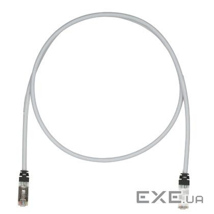 Патч-корд S/FTP кат.6А, 1,5м сірий (STP6X1.5MIG)