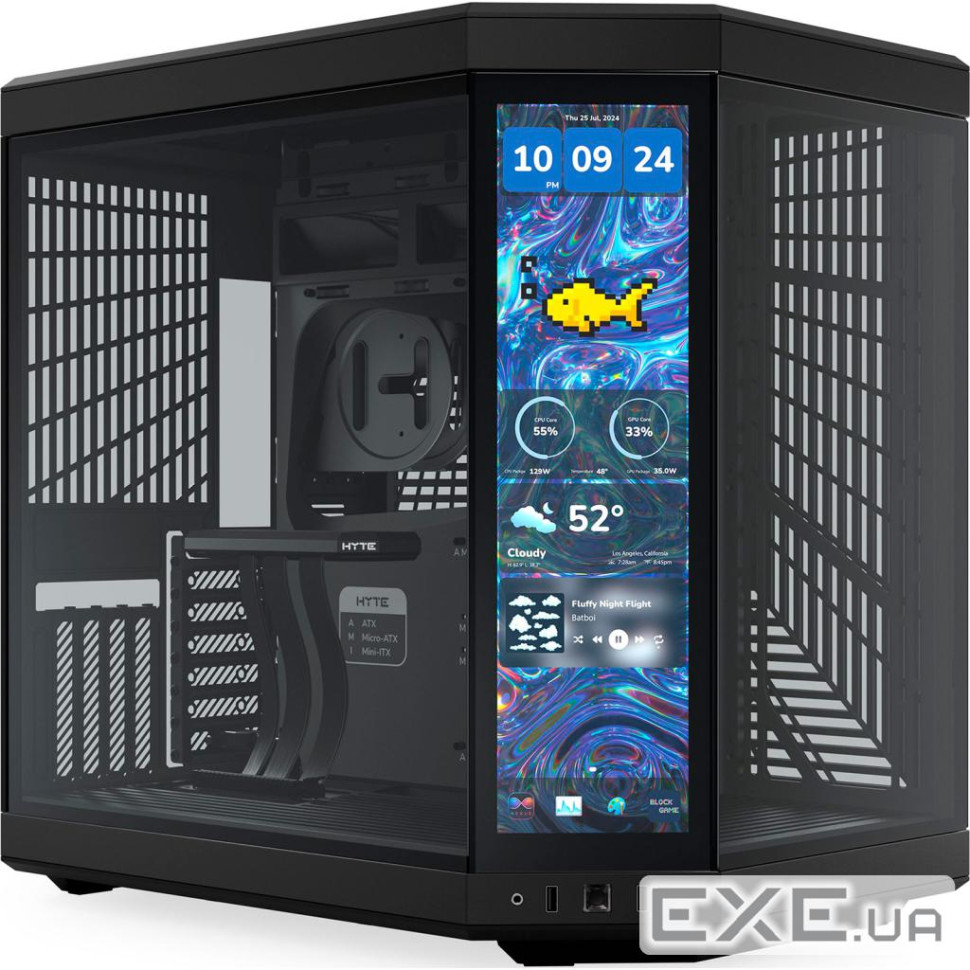 Корпус HYTE Y70 Touch Infinite Black (CS-HYTE-Y70TTI-BB)