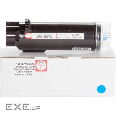 Тонер-картридж BASF Xerox Ph 6510N/WC6515N/6515DN Cyan (KT-106R03693)