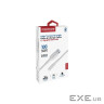Дата кабель USB 2.0 AM to Lightning 1.0m 2A xCord-Ai white Promate (xcord-ai.white)