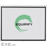 Екран для проектора Equipify SGM-4303 (з механізмом поверн., наст.-стел., 100", (4:3), 203*153)