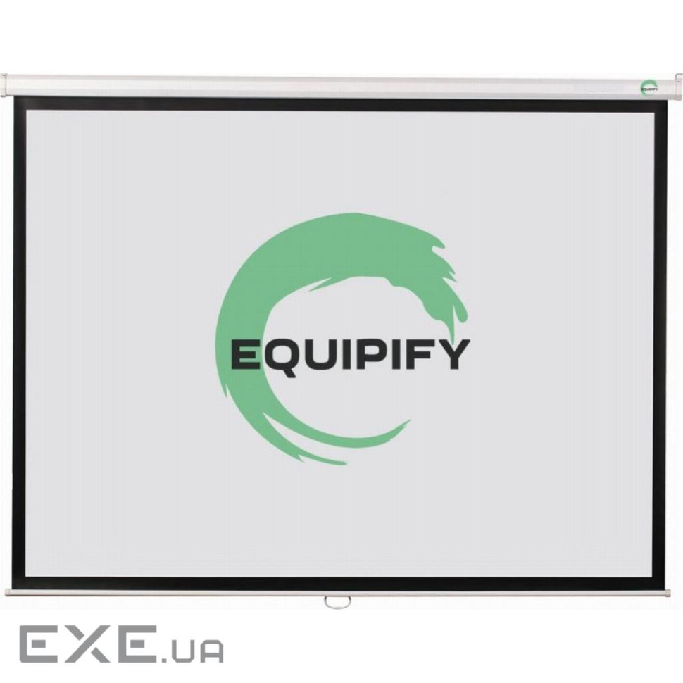 Екран для проектора Equipify SGM-4303 (з механізмом поверн., наст.-стел., 100", (4:3), 203*153)